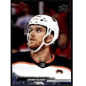 2022-23 CONNOR McDAVID UPPER DECK CARD